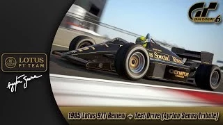 Gran Turismo 6: 1985 Lotus 97T Review + Test Drive (Ayrton Senna Tribute)