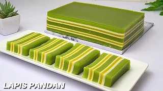 LEBIH ENAK DAN LEGIT DARI LAPIS BIASANYA‼️KUE LAPIS PANDAN INI BEGITU DIBUAT LANGSUNG HABIS.