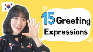 🤗Greeting Expressions - Essential for Korean Beginners