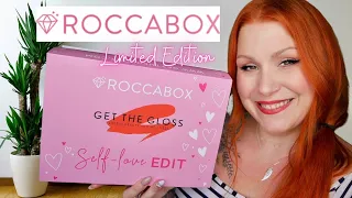 UNBOXING ROCCABOX X GET THE GLOSS SELF-LOVE LIMITED EDITION BOX