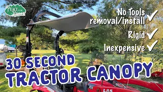 30 Second Tractor Canopy - E142