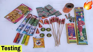 Testing Diwali Crackers 2020 | Crackers Stash | Testing Crackers | Diwali 2020