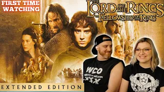 GF First Time Watching LORD OF THE RINGS: The Fellowship of the Ring Extended Edition FILM REACTION