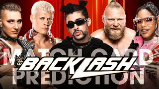 WWE Backlash 2023: Bold Match Card Prediction