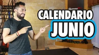 Calendario Junio 2018