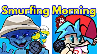 Friday Night Funkin' Vs Smurfing Morning' Day | The Smurfs (FNF/Mod/Gameplay + Cover)