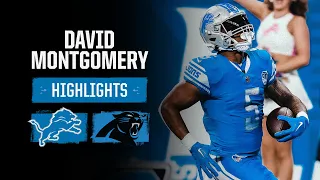 David Montgomery tops 100 yards with a touchdown | Lions vs. Panthers