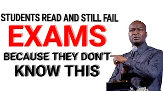 Why students fail exams (untold truth )  | Apostle Joshua selman