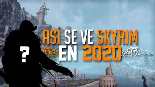 ASÍ SE VE SKYRIM EN 2020! | TESO: GREYMOOR