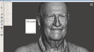 Timelapse of 3D scan cleanup in Meshmixer for Grandpa's FDM print