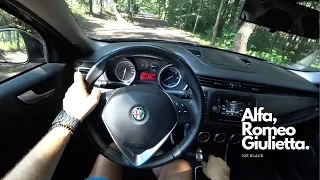Alfa Romeo Giulietta  1.6 JTD 105 HP 4K | POV Test Drive #086 Joe Black