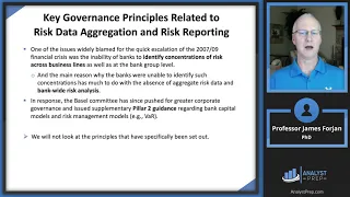 Principles for Effective Risk Data Aggregation and Risk Reporting (FRM P1 – Book 1 – Chapter 13)