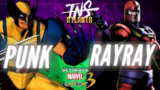 UMvC3 RayRay (Magneto Doom Sentinel) v Panda|Punk (Wolverine Doom Vergil) FT5 Exhibition TNS Atlanta