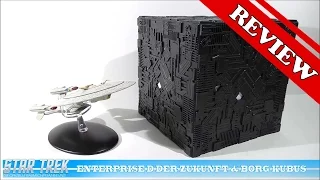 ✽STAR TREK: Die offizielle Raumschiffsammlung✽ENTERPRISE D DER ZUKUNFT& BORG KUBUS