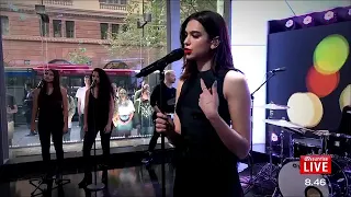 Dua Lipa Performs IDGAF at Sunrise in Sydney, Australia