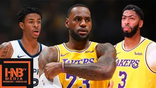 Los Angeles Lakers vs Memphis Grizzlies - Full Game Highlights | October 29, 2019-20 NBA Season