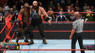 WWE 2K20 Braun Strowman Vs Bobby Lashley (Universal Champion) Full Match on Raw Gameplay in Hindi