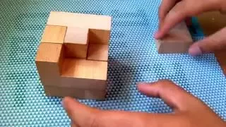 How to - Soma Wooden Cube Puzzle Assemble Solution