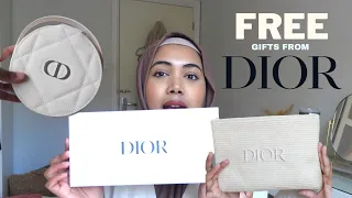 How to get FREE Gifts from DIOR! + My Dior Freebie Collection