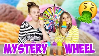 MYSTERY WHEEL OF ICE CREAM CHALLENGE! - ROUE DE LA FORTUNE DE LA GLACE CHALLENGE EN FRANÇAIS