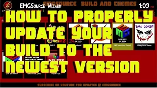 Update EMGSource Kodi  build properly