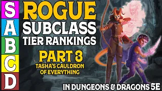 Rogue Subclass Tier Ranking (Part 3) In Dungeons and Dragons 5e