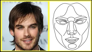 I applied the perfect face on Ian Somerhalder and I got shocked by the result🤐 #IanSomerhalder