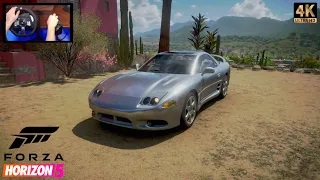 1997 Mitsubishi GTO | Forza Horizon 5 | Steering Wheel Gameplay