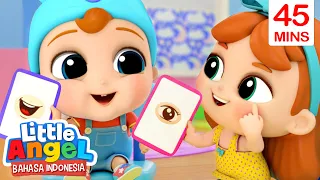 Belajar Nama Anggota Tubuh Yuk! | Kartun Anak | Little Angel Bahasa Indonesia