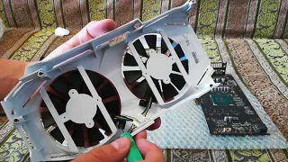 Полное техническое обслуживание Б/У ASUS GTX 1060 3Gb, слегка потекли термопрокладки