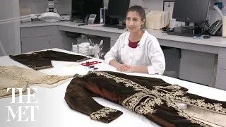 18th-Century Court Suit: Behind the Scenes at The Costume Institute Conservation Laboratory