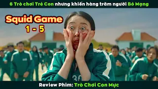 [Review Phim] TRÒ CHƠI CON MỰC Tập 1-5 | Squid Game