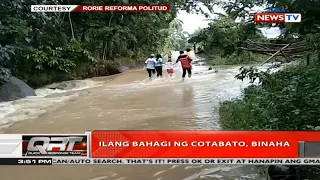 QRT: Ilang bahagi ng Cotabato, binaha