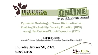 Dynamic Modeling of Snow Distribution as Evolving Probability Density Function using Fokker-Plank Eq