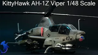 Kitty Hawk AH-1Z Viper 1/48 Scale Full Build Video | Marine Corps Trio Part 3