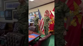 Justin’s LtCol promotion