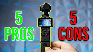 DJI Pocket 3 - 5 Pros & Cons BEFORE you Buy