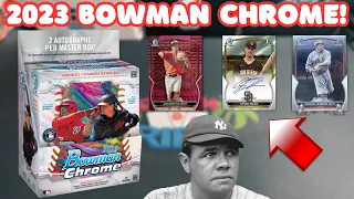 TOP PROSPECT AUTO! 2023 Bowman Chrome Hobby Box Review!