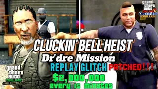 *NEW DLC*The Cluckin'Bell Heist,Contract'dre Mision(Replay Glitch)Gta Online #gtaonline #cluckinbell