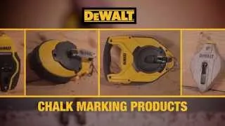 DeWalt Chalk Reels - Chalk Marking Products