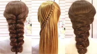 Топ 5 Простые и Удивительные прически на выпускной.Top 5 Amazing Hairstyle Tutorials Compilation