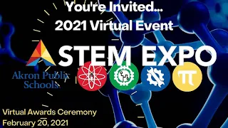 65th Annual STEM EXPO Virtual Livestream - February 20, 2021