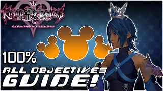 Kingdom Hearts HD 2.8 Final Chapter Prologue - COMPLETE GUIDE:  All 51 Objectives (KH 0.2 BBS)