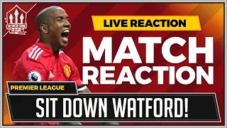 Watford 2-4 Manchester United | YOUNG FREE KICK & LINGARD Wonder Goal Win it!