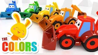 NEW! Learn the colors with Backhoes! | Titounis