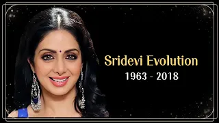 Sridevi Evolution ( Shorts) | 1963~2018 | Childhood star to Megastar 💕💕💕