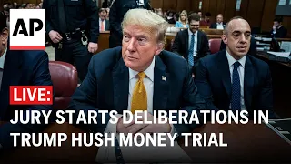 Trump hush money trial LIVE: Jury starts deliberations