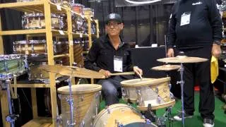 Liberty DeVitto @ GaaiDrums_NAMM2014