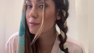 Hair and Scarf Braid Tutorial.