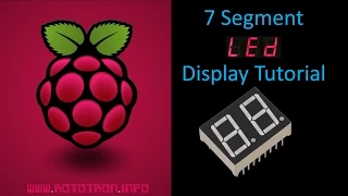 Using 7 Segment LED Display via DMA on Raspberry Pi